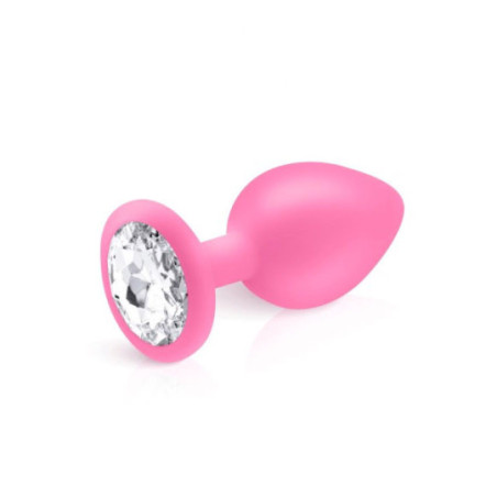 Plug Bijoux Cloud rose L - Plugs bijoux pour travestis